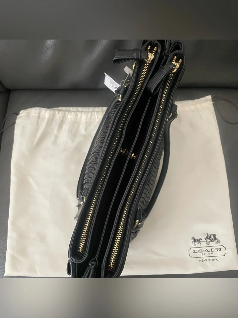 NWT COACH Madison Kara Carryall Bag